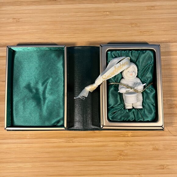 Dept 56 Snowbabies Ornament "Shall I Play for You?" w/Box #68209 Retired Vintage - Picture 10 of 13